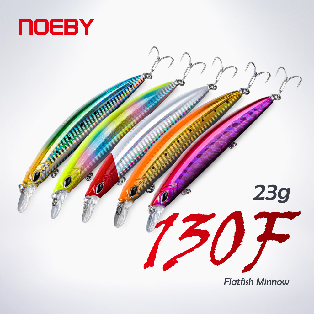 Fishing Lure Jerkbait - Noeby 5 Stück Angelköder 130 mm