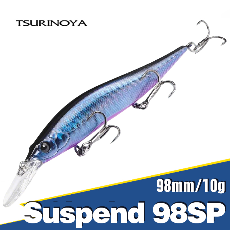 Fishing Lure Swimbait - TSURINOYA Suspend Minnow AURORA 98SP Angelköder