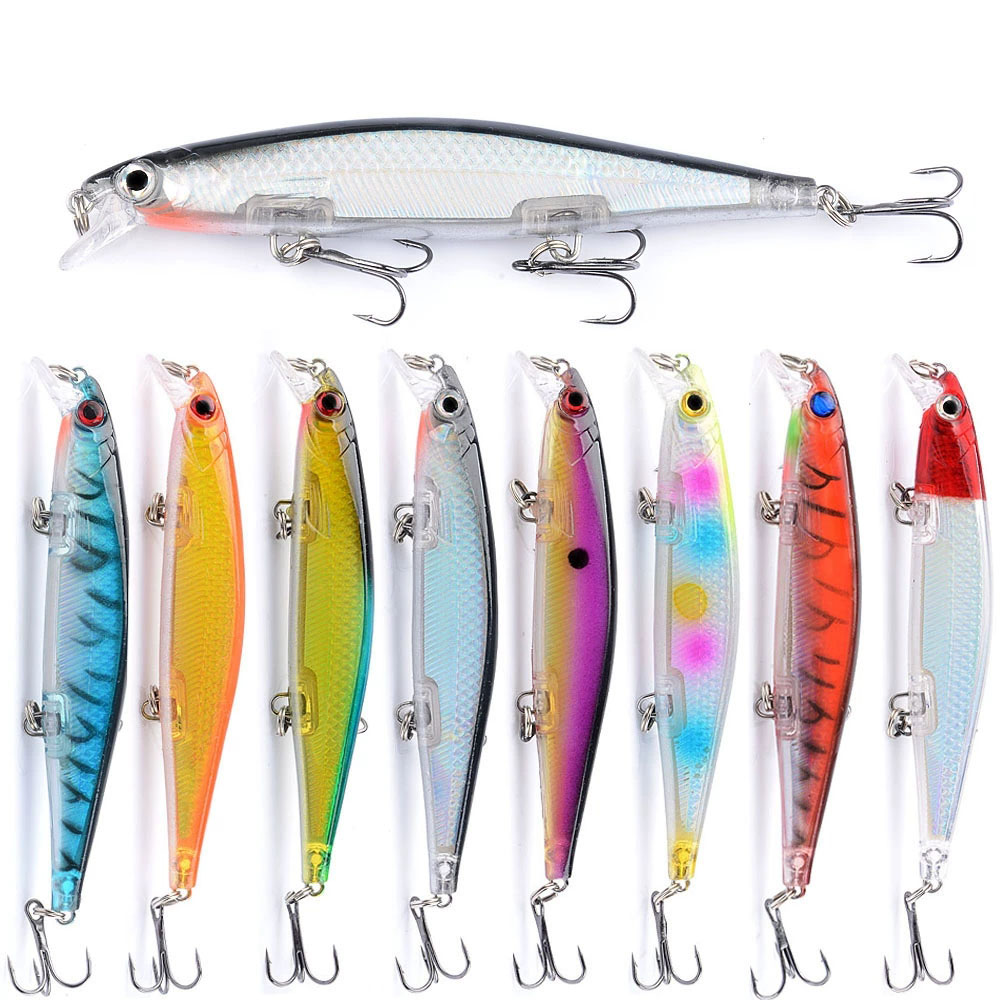 Fishing Lure Jerkbait - 1pc Laser Sinking Minnow Angeln Locken