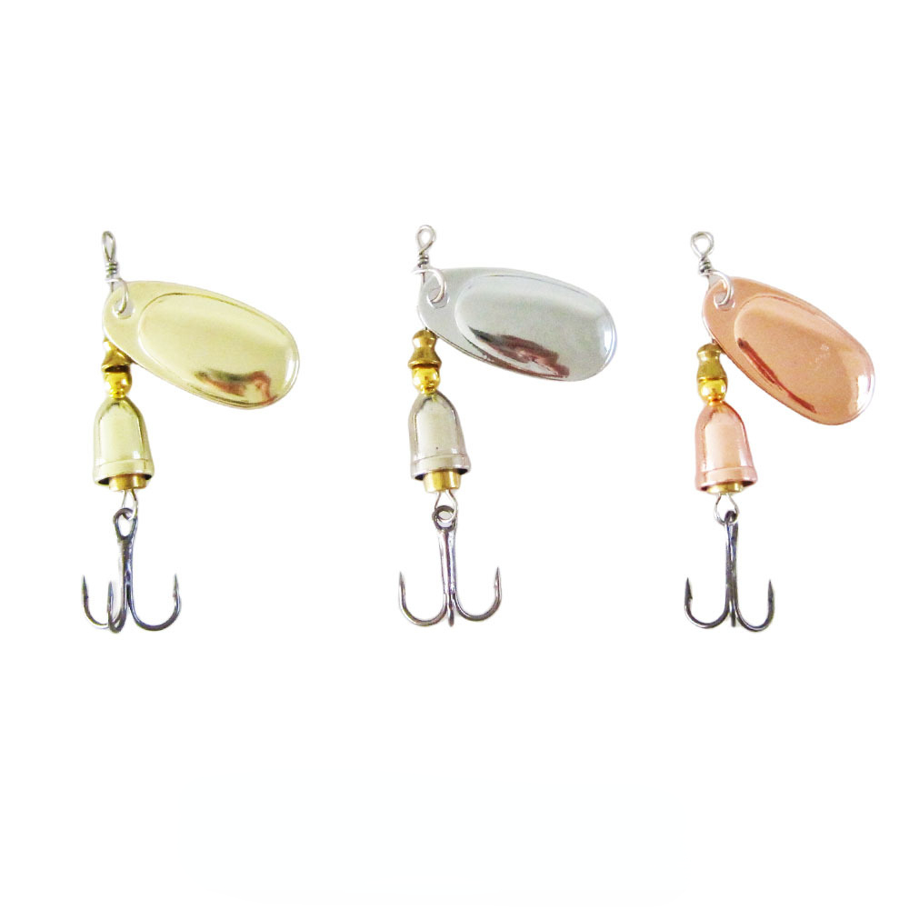 Fishing Lure Blade Bait - Metall köder Messing harte künstliche Löffel