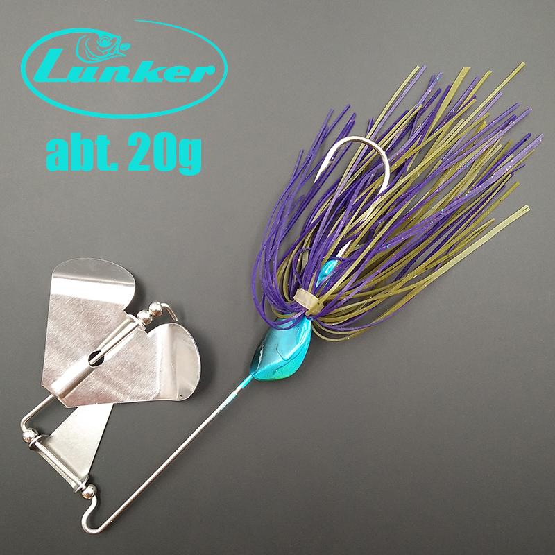 Fishing Lure Buzzbait - Wusanban Lunker Spinner Baits Harter Angelköder,