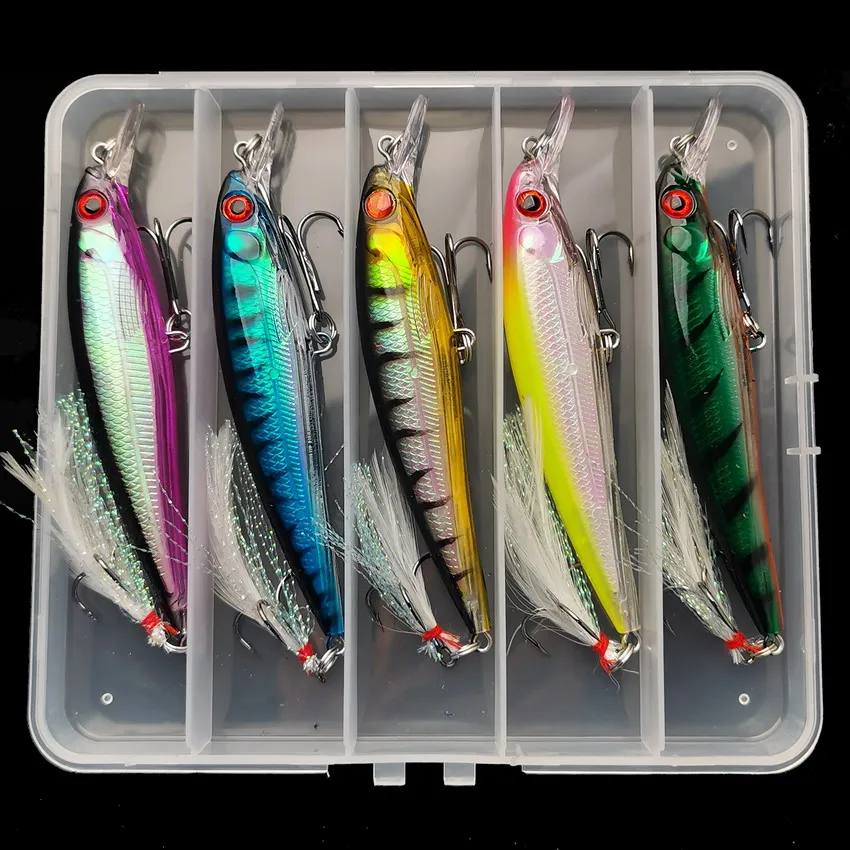 Laser 3D Eyes Bionic Minnow An – Fishing Lure Box Bewertung und Preis
