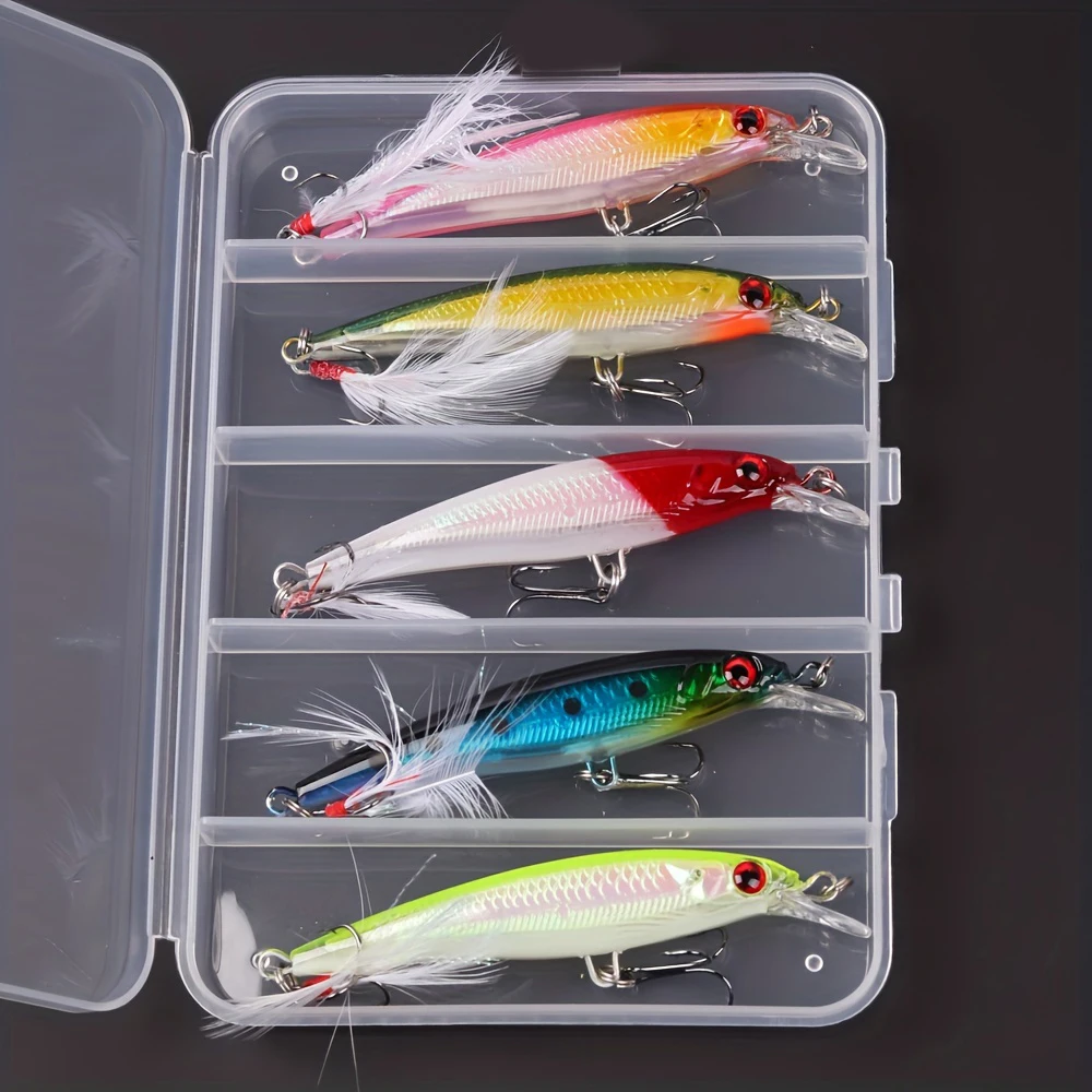Laser 3D Eyes Bionic Minnow An – Fishing Lure Box Bewertung und Preis