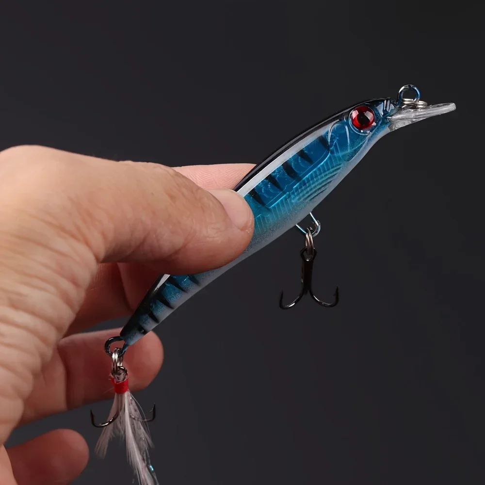 Laser 3D Eyes Bionic Minnow An – Fishing Lure Box Bewertung und Preis