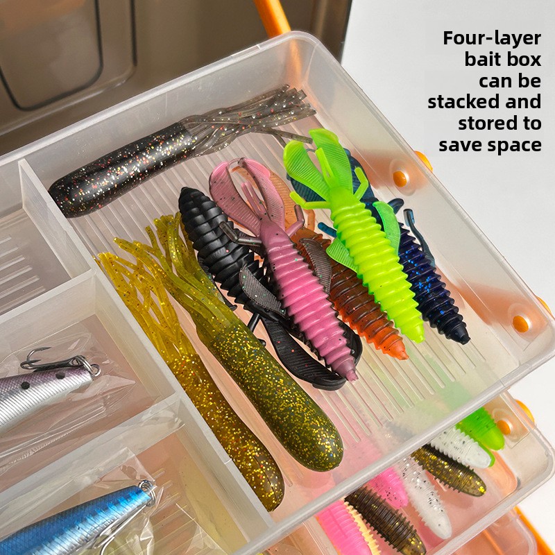 Großes Vierschichtiges Outdoor – Fishing Lure Box Bewertung und Preis