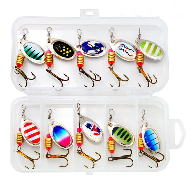 Angelköder Spinner Rotationslö – Fishing Lure Spinnerbait Bewertung und Preis