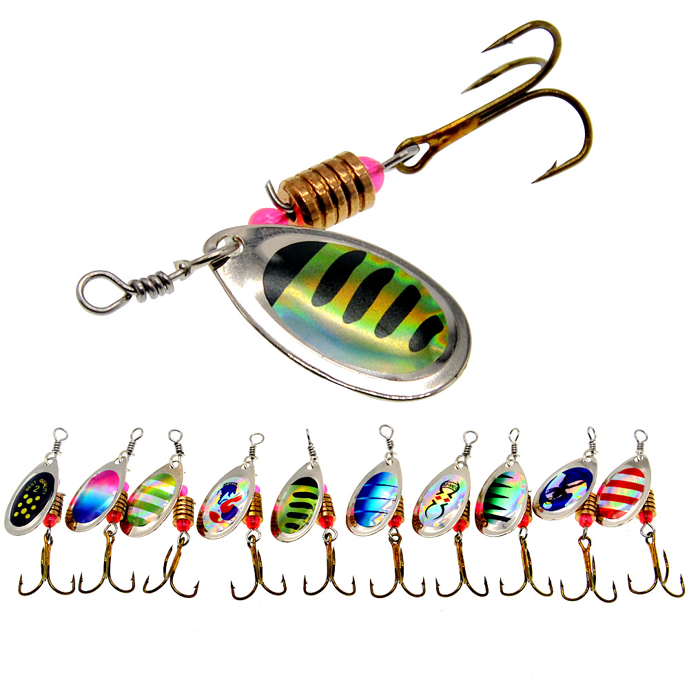 Angelköder Spinner Rotationslö – Fishing Lure Spinnerbait Bewertung und Preis