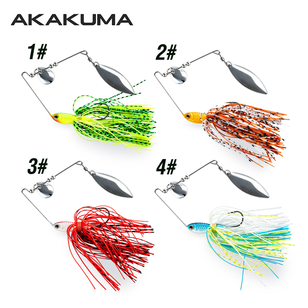 4 Stück 18g Spinnerbait Angelk – Fishing Lure Spinnerbait Bewertung und Preis