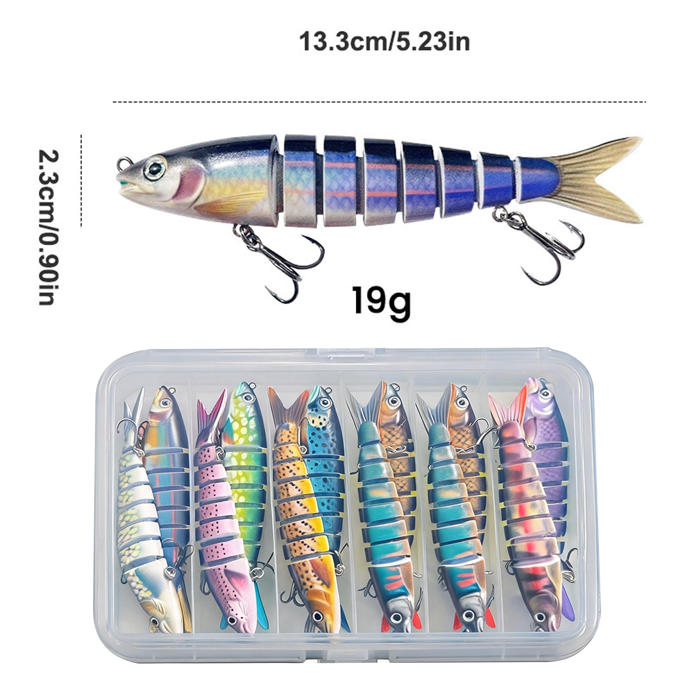 10 Stück Angelköder für Barsch – Fishing Lure Swimbait Bewertung und Preis