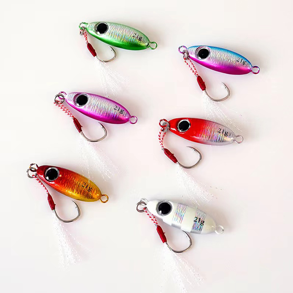 6 stücke Micro Metall Jigging  – Fishing Lure Spoon Bewertung und Preis