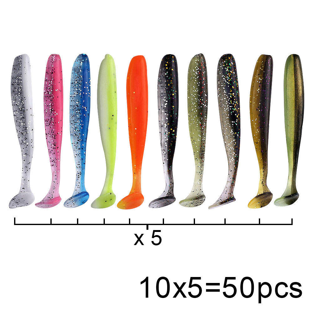 QXO 50 Teile/los Swimbait Weic – Fishing Lure Swimbait Bewertung und Preis