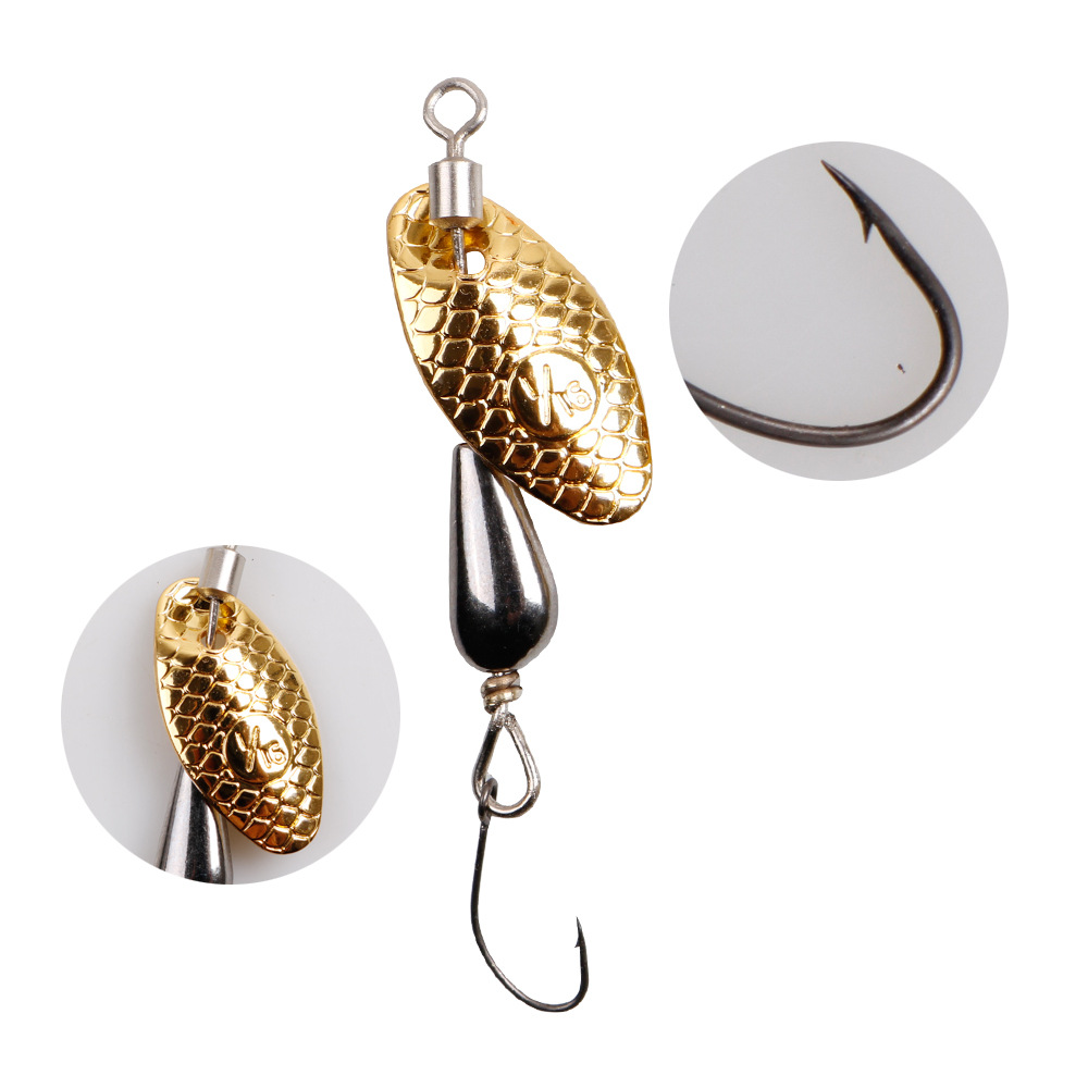 2Pcs Spinner Löffel Metall Köd – Fishing Lure Swimbait Bewertung und Preis