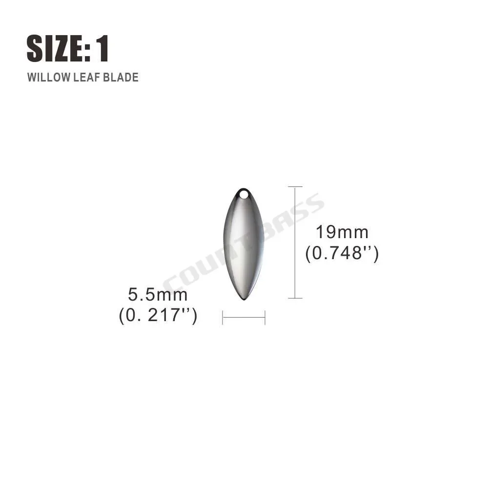 Countbass 50 Stück Größe 1–6 W – Fishing Lure Spinnerbait Bewertung und Preis