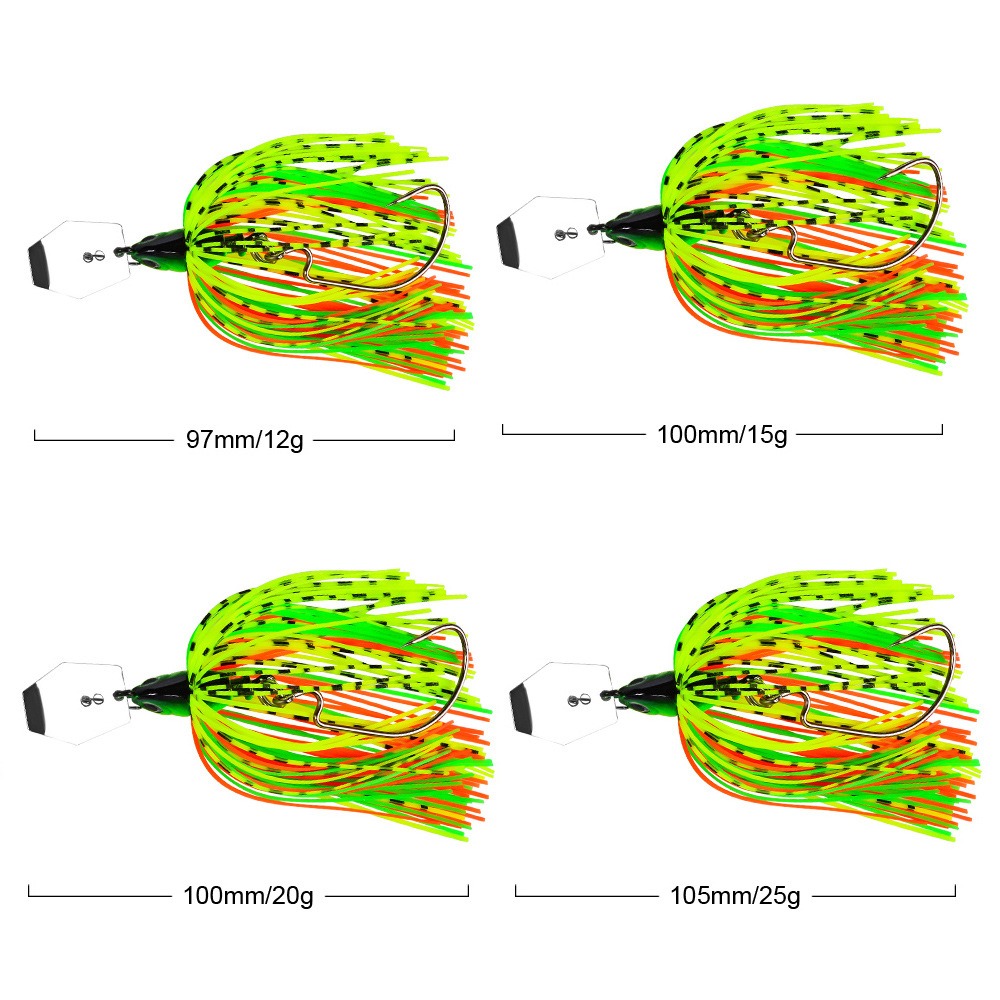12G/15G/20G Chatterbait Spinne – Fishing Lure Buzzbait Bewertung und Preis