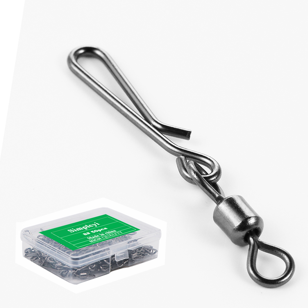 50 stücke Box Rolling Swivel M – Fishing Lure Box Bewertung und Preis